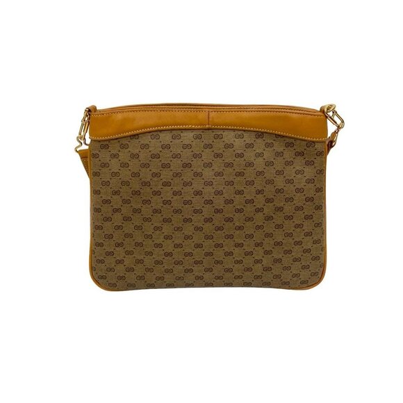GUCCI Brown Leather Shoulder Bag - Picture 3 of 9